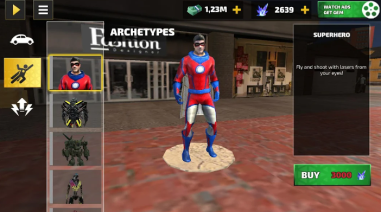 Rope Hero Voice Town Mod Apk