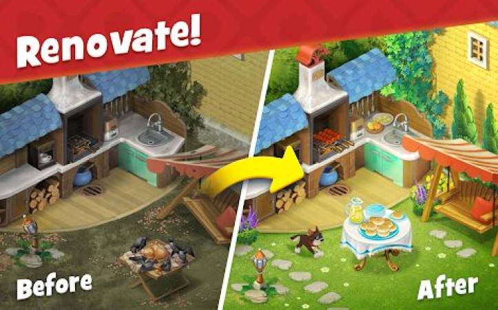 Gardenscapes Mod Apk