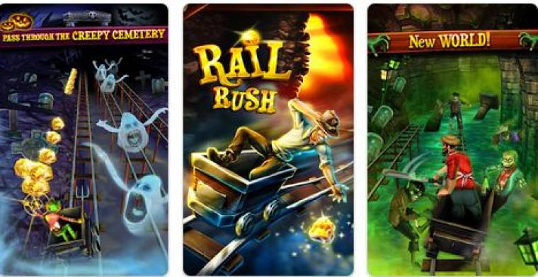 Rail Rush Mod Apk