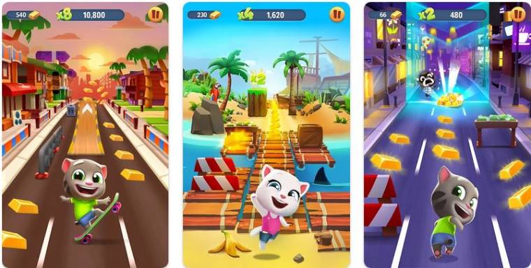 Tom Gold Run Mod Apk